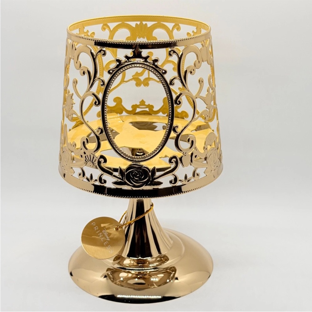 Bath and Body Works 2026 Princess  Gold Decorative 3 Wick Candy Holder